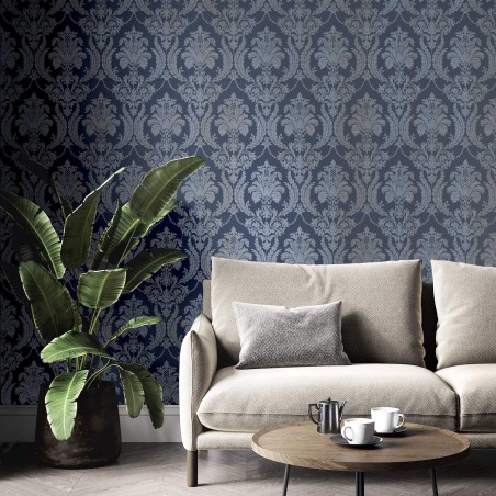 luksusowa tapeta klasyczna do salonu