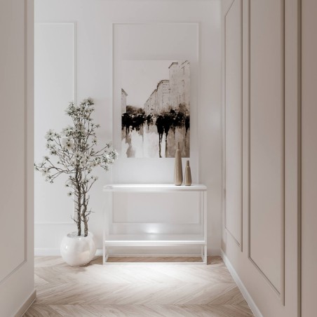 Korytarz w stylu glamour