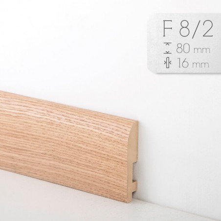 Listwa przypodłogowa drewniana Prestige Decor F8/2