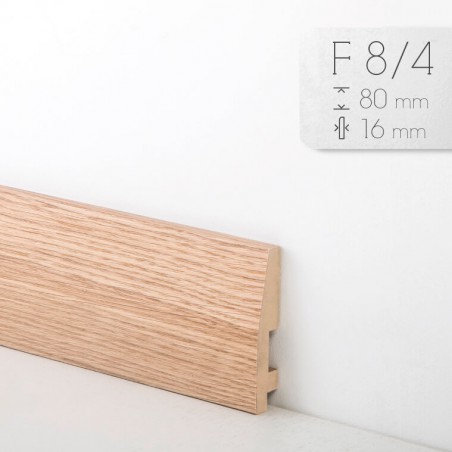 Listwa przypodłogowa drewniana Prestige Decor F8/4