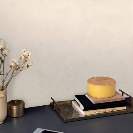 Modna beżowa tapeta jednokolorowa