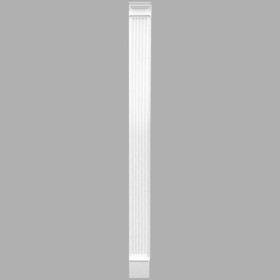 ozdobny biały pilaster KDS-03