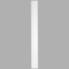 żłobiony biały filar dekoracyjny KDS-07