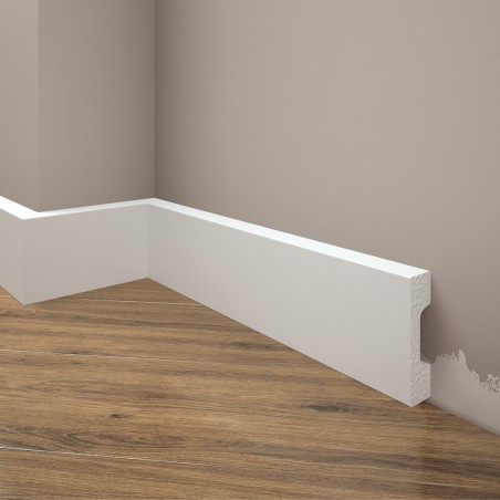 tania biała listwa przypodłogowa LPC-27