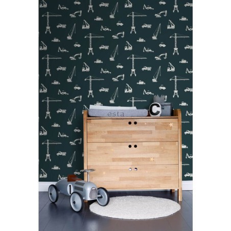 gładka zielona tapeta 139265 