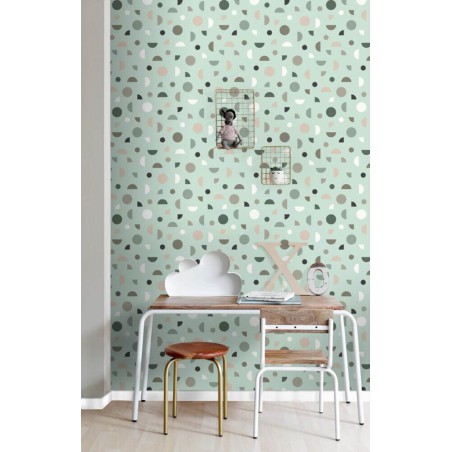 prosta tapeta na ścianę dla dziecka 139279