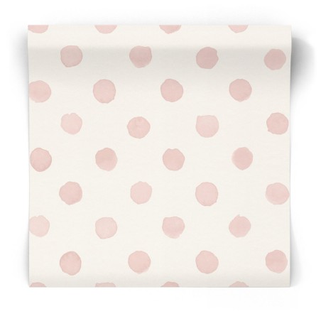 Tapeta różowa do pokoju dziecka 252019