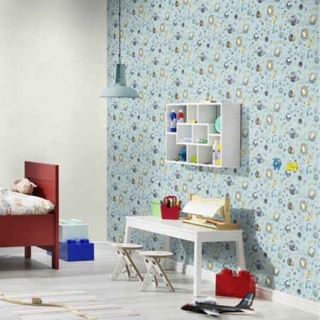 tapeta w kosmos do pokoju chłopca 300949