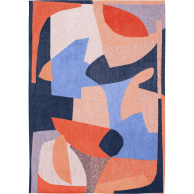 Kolorowy dywan geometryczny 