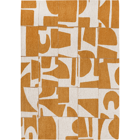 Pomarańczowy dywan do przedpokoju