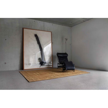 Żółty dywan na podłogę