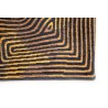 Ekskluzywny dywan brązowy w stylu orientalnym 