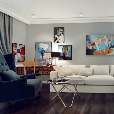 Modna listwa karniszowa