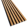 Panel akustyczny lamele drewniane dąb wotan