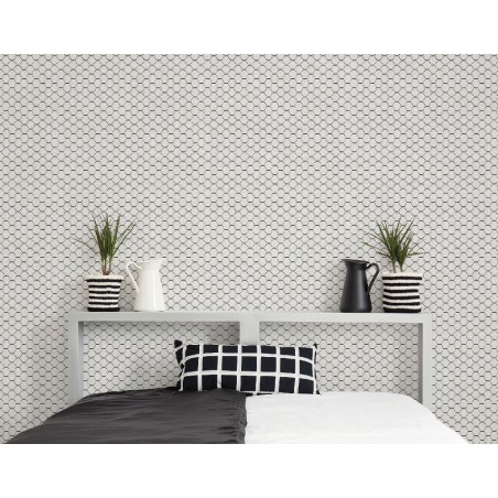 Elegancka modna tapeta loft na ścianę