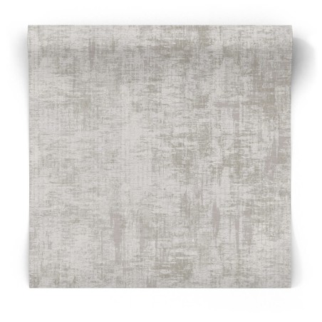 Szara tapeta imitująca beton do sypialni