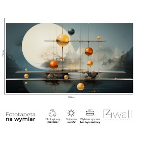 Nowoczesna fototapeta kosmos do pokoju nastolatka 2