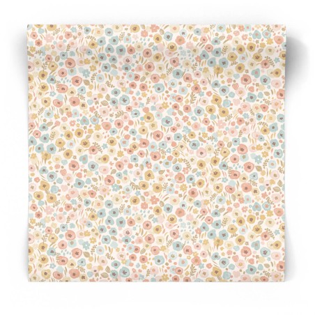 Tapeta w kwiatki dla dzieci