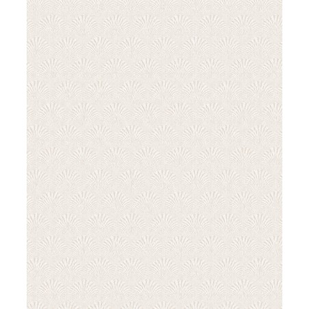 Jasna kremowa tapeta w ornamenty glamour