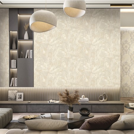 Delikatna tapeta w stylu skandynawskim