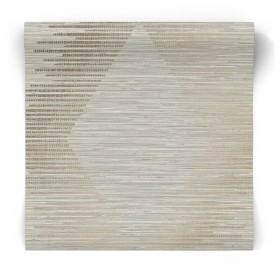 Szara tapeta ze złotem 120246