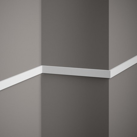 Dekoracyjna gładka listwa ścienna Mardom Decor 0,5 cm