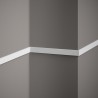Dekoracyjna gładka listwa ścienna Mardom Decor 0,5 cm