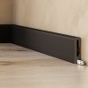 Niska czarna listwa przypodłogowa DuroFit PF060B 6cm - Premium Floor