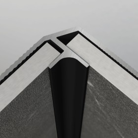 Czarny narożnik wewnętrzny...