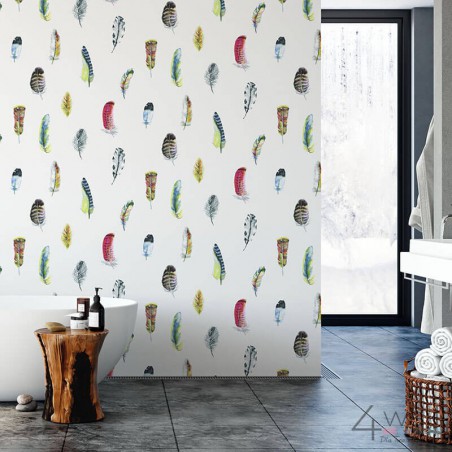 Tapeta BOHO do łazienki inspiracje i aranżacje