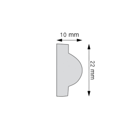 Ozdobna listwa na ścianę LNG-20 2