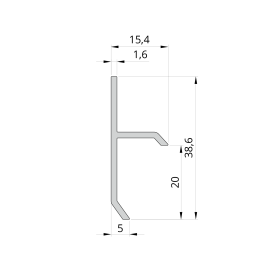 Listwa podtynkowa F1.2015 2