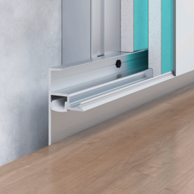 Listwa przypodłogowa szczelinowa aluminiowa pod LED F1.3028L12