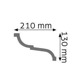 Szeroka listwa przysufitowa... 2