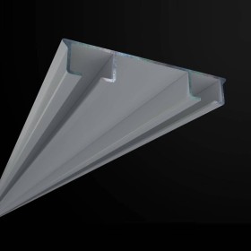 Podwójny karnisz sufitowy z... 2