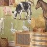 Fototapeta do pokoju dziecięcego - farma ze zwierzętami