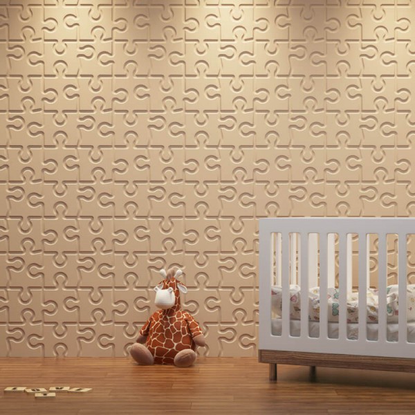 Panel dekoracyjny 3D na ścianę gipsowy