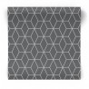 Tapeta 3D Grey Prism geometria 101315