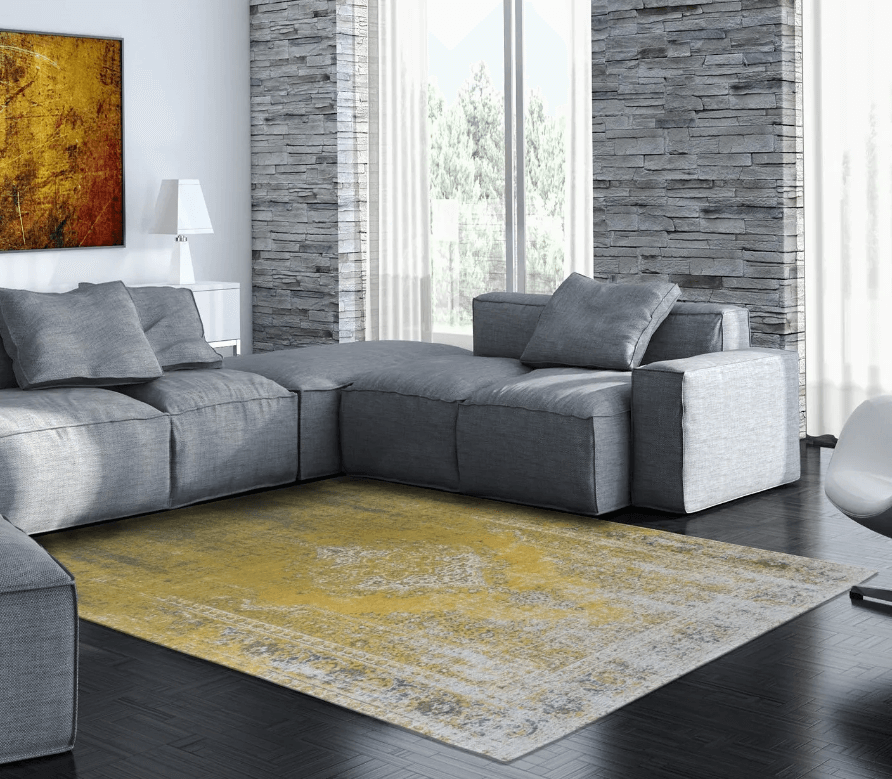 dywan do salonu w stylu minimalistycznym